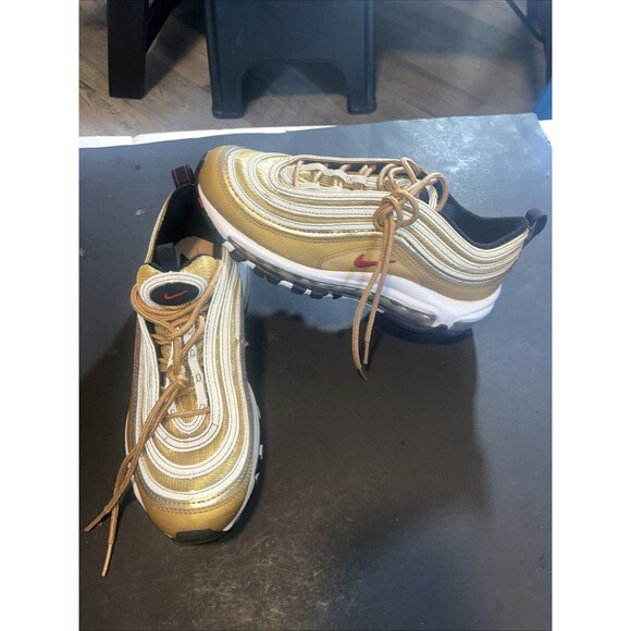 Size 5.5 - Nike Air Max 97 OG QS Metallic Gold main image 7